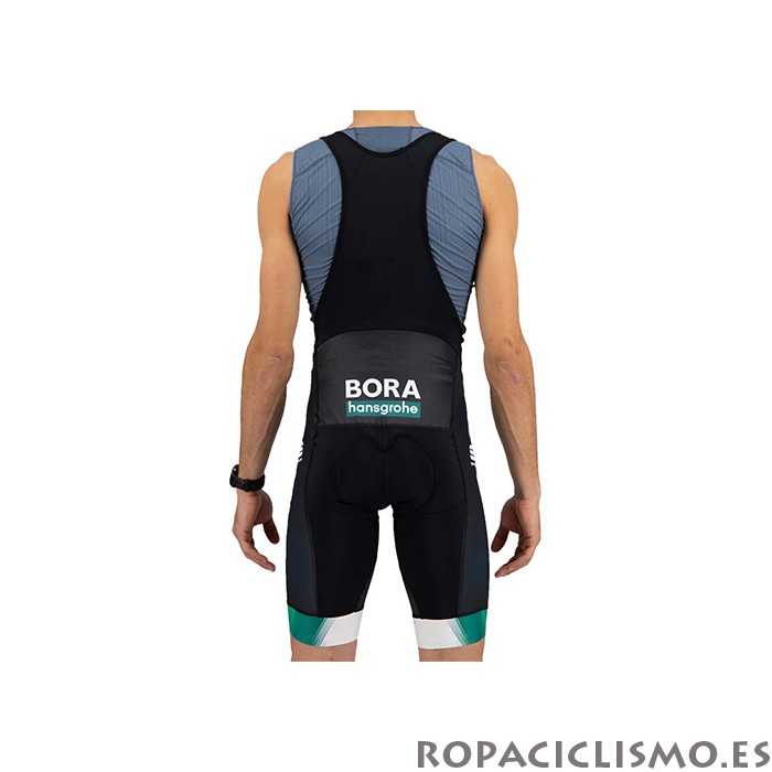 2021 Maillot Bora-Hansgrone Tirantes Mangas Cortas Mundo Campeon